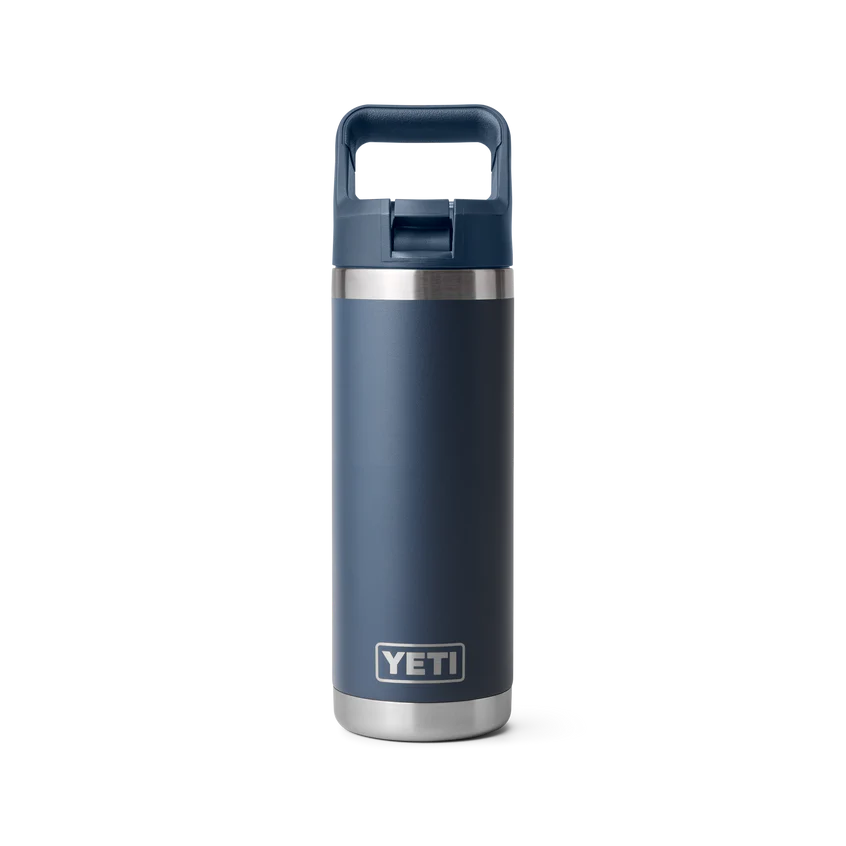 Customisable 18 OZ Yeti Rambler Straw Bottle With Lid